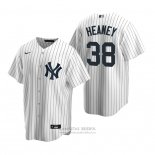 Camiseta Beisbol Hombre New York Yankees Andrew Heaney Replica Primera Blanco