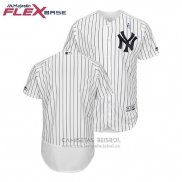 Camiseta Beisbol Hombre New York Yankees Blanco 2018 Dia del Padre Flex Base