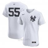 Camiseta Beisbol Hombre New York Yankees Carlos Rodon Primera Elite Blanco