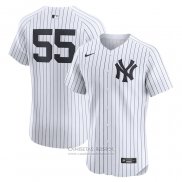 Camiseta Beisbol Hombre New York Yankees Carlos Rodon Primera Elite Blanco