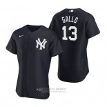 Camiseta Beisbol Hombre New York Yankees Joey Gallo Autentico Alterno Azul