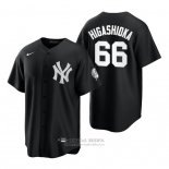 Camiseta Beisbol Hombre New York Yankees Kyle Higashioka Replica 2021 Negro