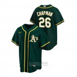 Camiseta Beisbol Hombre Oakland Athletics Matt Chapman 2020 Replica Alterno Verde