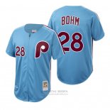 Camiseta Beisbol Hombre Philadelphia Phillies Alec Bohm Autentico Cooperstown Collection Azul
