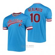 Camiseta Beisbol Hombre Philadelphia Phillies J.t. Realmuto 2021 All Star Autentico Blanco