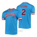 Camiseta Beisbol Hombre Philadelphia Phillies Jean Segura Cooperstown Collection Stitches Azul