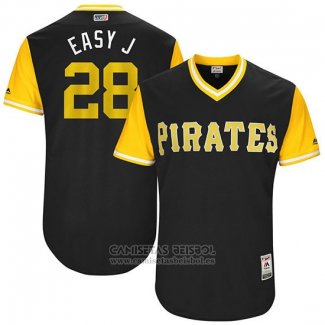 Camiseta Beisbol Hombre Pittsburgh Pirates 2017 Little League World Series John Jaso Negro