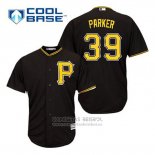 Camiseta Beisbol Hombre Pittsburgh Pirates Dave Parker 39 Negro Alterno Cool Base