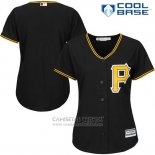 Camiseta Beisbol Hombre Pittsburgh Pirates Negro Cool Base