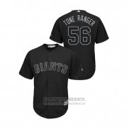 Camiseta Beisbol Hombre San Francisco Giants Tony Watson 2019 Players Weekend Replica Negro