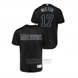 Camiseta Beisbol Hombre Seattle Mariners Mitch Haniger 2019 Players Weekend Autentico Negro