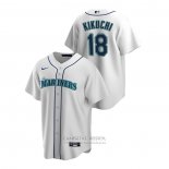 Camiseta Beisbol Hombre Seattle Mariners Yusei Kikuchi Replica Primera Blanco