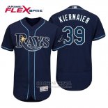 Camiseta Beisbol Hombre Tampa Bay Rays Kevin Kiermaier Flex Base Autentico Collezione Alterno Azul