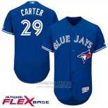 Camiseta Beisbol Hombre Toronto Blue Jays Joe Carter Autentico Collection Flex Base Azul