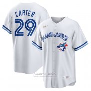 Camiseta Beisbol Hombre Toronto Blue Jays Joe Carter Primera Cooperstown Collection Blanco