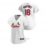 Camiseta Beisbol Mujer St. Louis Cardinals Carlos Martinez 2020 Replica Primera Blanco
