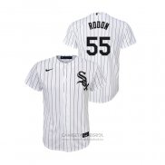 Camiseta Beisbol Nino Chicago White Sox Carlos Rodon Replica Primera Blanco