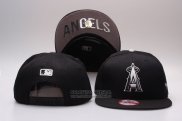 Gorra Los Angeles Angels Snapbacks Negro