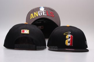 Gorra Los Angeles Angels Snapbacks Negro Marron