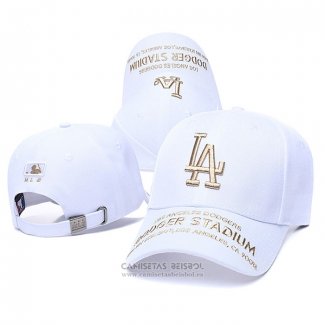 Gorra Los Angeles Dodgers Oro Blanco