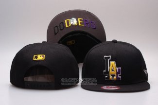 Gorra Los Angeles Dodgers Snapbacks Negro2