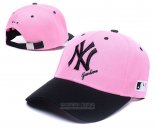 Gorra New York Yankees Rosa Negro